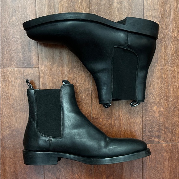 All Saints Other - All Saints “Eli” Black Leather Chelsea Boots, Perfect Shoe Work to Play, Size 40